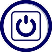 Power Button Vecto Icon vector