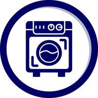 Washing Machine Vecto Icon vector