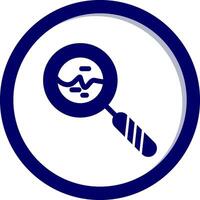 Magnifying Lens Vecto Icon vector