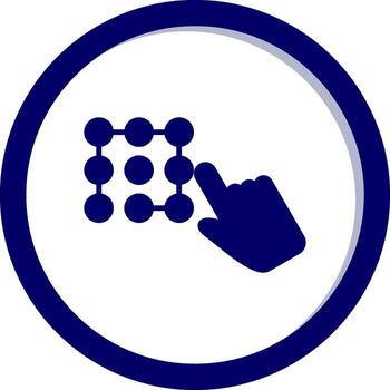 acceso código vecto icono vector