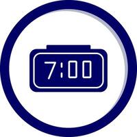 Digital Clock Vecto Icon vector