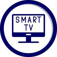 Smart Tv Vecto Icon vector