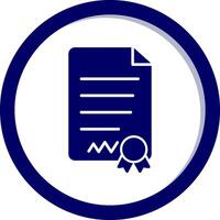Diploma Vecto Icon vector