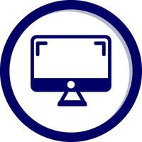 Monitor Vecto Icon vector