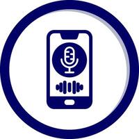 Voice Assistant Vecto Icon vector