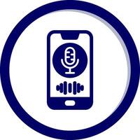 Voice Assistant Vecto Icon vector