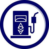 gas estación vecto icono vector