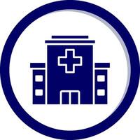 hospital edificio vecto icono vector