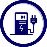 Electric Charge Vecto Icon vector