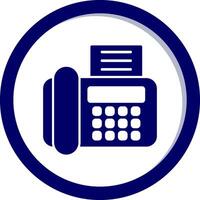 Fax Machine Vecto Icon vector