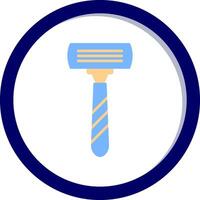 maquinilla de afeitar vecto icono vector