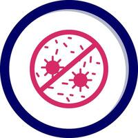 antibacteriano vecto icono vector