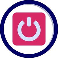 Power Button Vecto Icon vector