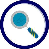 Magnifying Lens Vecto Icon vector