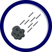 Meteor Vecto Icon vector