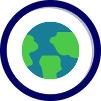 Earth Vecto Icon vector