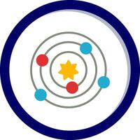 Solar System Vecto Icon vector