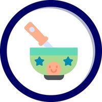 bebé comida vecto icono vector