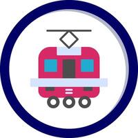 Tram Vecto Icon vector