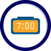 Digital Clock Vecto Icon vector