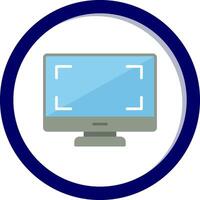 Monitor Vecto Icon vector