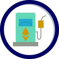 Gas Station Vecto Icon vector