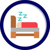 Sleeping Vecto Icon vector