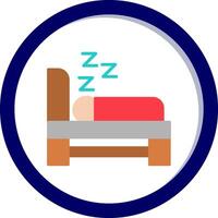 dormido vecto icono vector