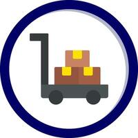 Trolley Vecto Icon vector