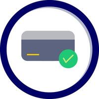 Credit Card Vecto Icon vector