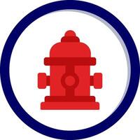 Fire Hydrant Vecto Icon vector