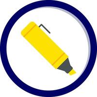 Highlighter Vecto Icon vector