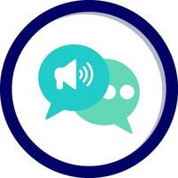 Marketing Conversation Vecto Icon vector