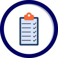 Checklist Vecto Icon vector