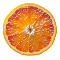 ai gegenereerd levendig citrus plons, oranje besnoeiing uit met transparantie png