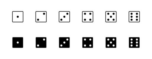 Ludo dice icon. Ludo Dice Vector illustration, Game illustration