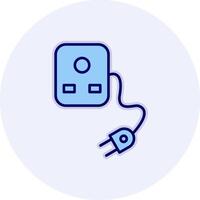 Plug And Socket Vecto Icon vector