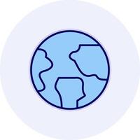 Earth Vecto Icon vector