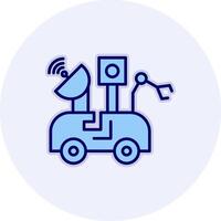 Moon Rover Vecto Icon vector