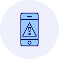 Mobile Alert Vecto Icon vector