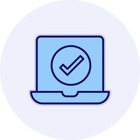 Check Mark Vecto Icon vector