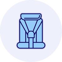 Car Seat baby Vecto Icon vector