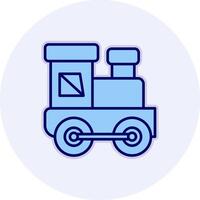 bebé tren vecto icono vector