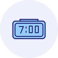 Digital Clock Vecto Icon vector