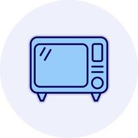 Old Tv Vecto Icon vector