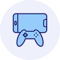 Joystick and Mobile Vecto Icon vector