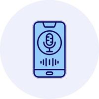 Voice Assistant Vecto Icon vector