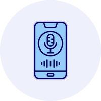 Voice Assistant Vecto Icon vector