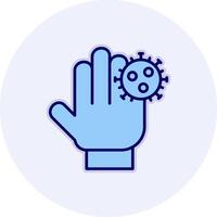 Dirty Hands Vecto Icon vector