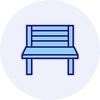 Bench Vecto Icon vector